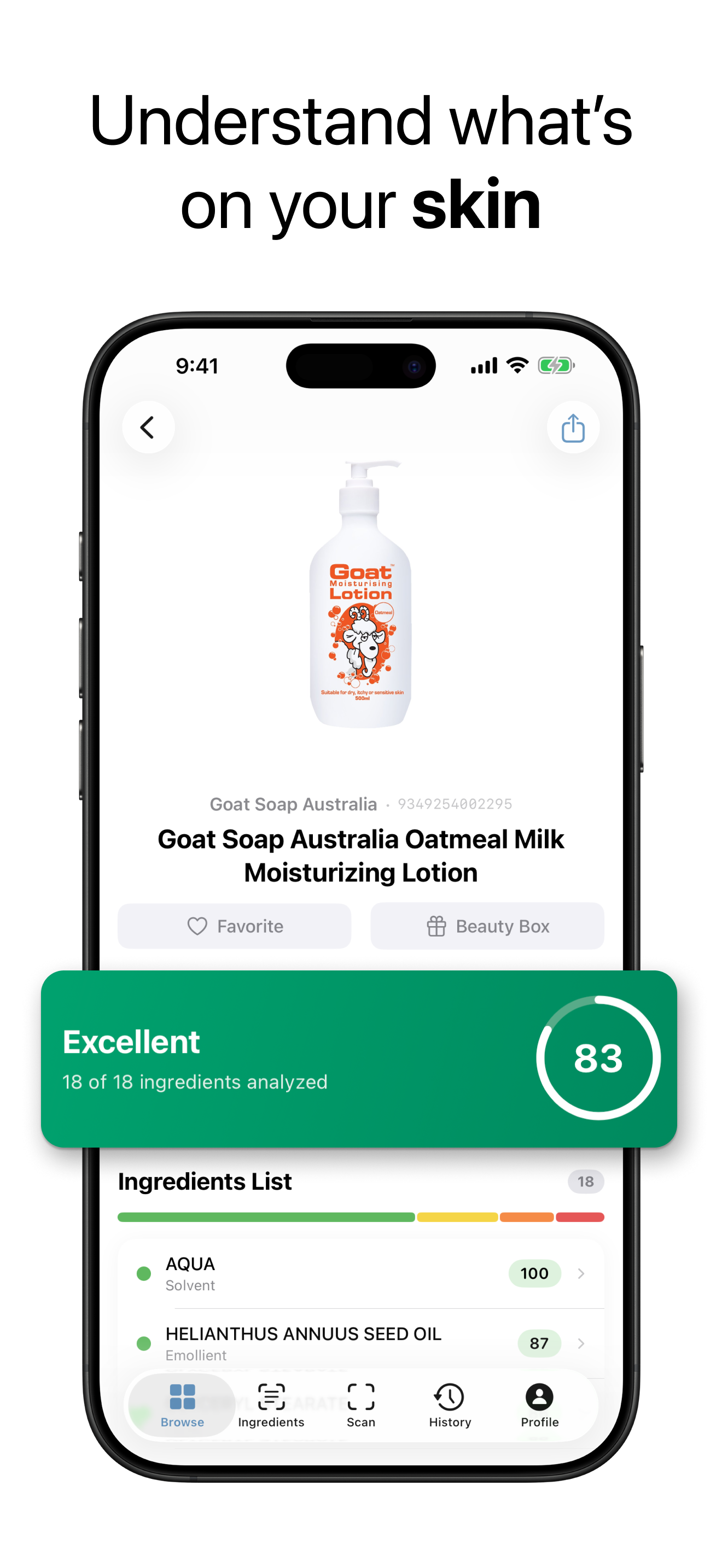 LuxSense iPhone app: Understand what's on your skin